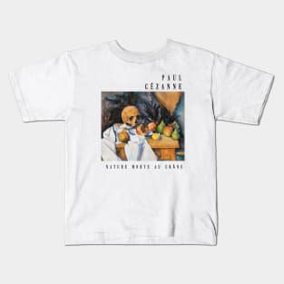 Paul Cezanne Nature Morte au Crane Painting Kids T-Shirt